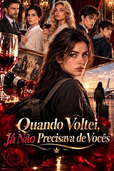 Capa da minissérie Quando Voltei, Já Não Precisava de Vocês