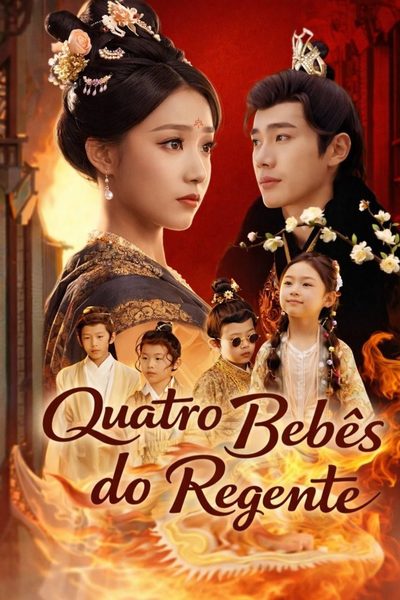 Capa da minissérie Quatro Bebês do Regente
