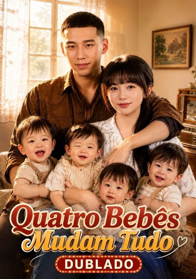 Capa da minissérie Quatro Bebês Mudam Tudo