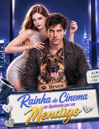 Capa da minissérie Rainha do Cinema Se Apaixonou por um Mendigo