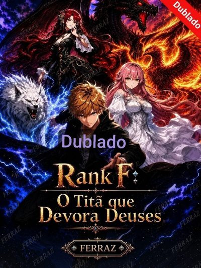 Capa da minissérie Rank F o Titã que Devora Deuses