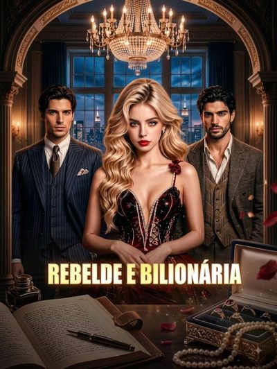 Capa da minissérie Rebelde e Bilionária