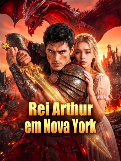 Capa da minissérie Rei Arthur em Nova York