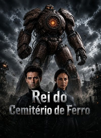 Capa da minissérie Rei do Cemitério de Ferro