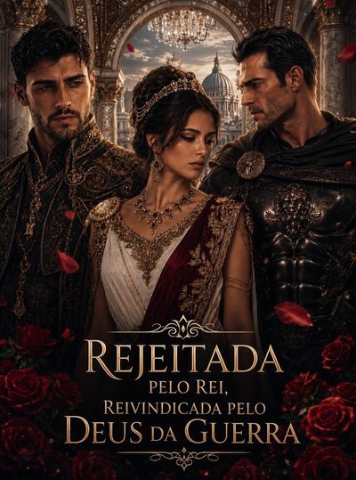 Capa da minissérie Rejeitada Pelo Rei, Reivindicada Pelo Deus da Guerra