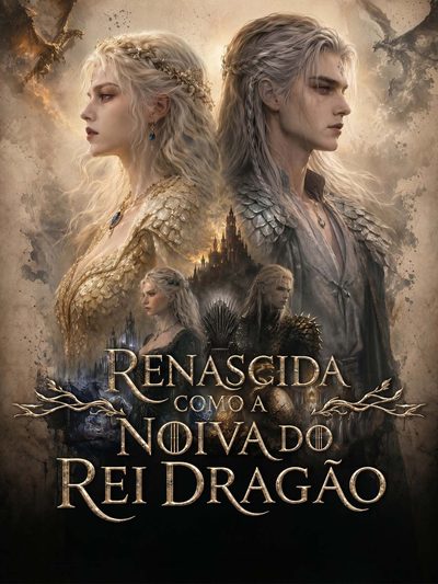 Capa da minissérie Renascida Como a Noiva do Rei Dragão