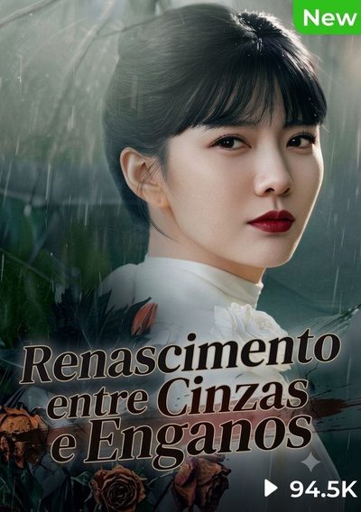 Capa da minissérie Renascimento Entre Cinzas e Enganos