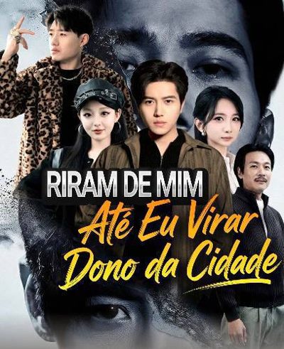 Capa da minissérie Riram de Mim Até Eu Virar Dono da Cidade Ascensão 1: o Guri que Virou Lenda