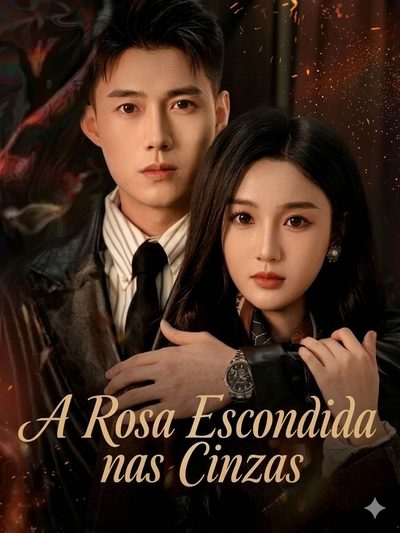Capa da minissérie Rosa Escondida Nas Cinzas