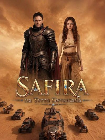 Capa da minissérie Safira na terra devastada