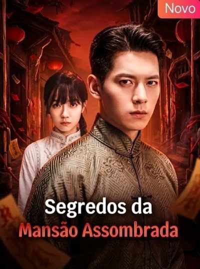 Capa da minissérie Segredos da Mansão Assombrada