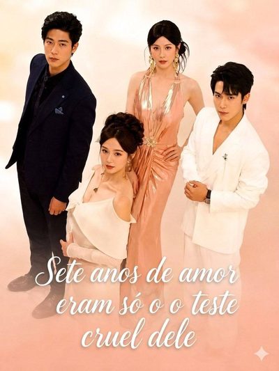 Capa da minissérie Sete Anos de Amor Eram Só o Teste Cruel Dele
