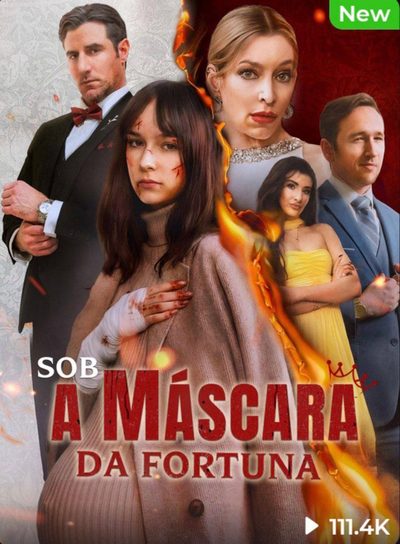 Capa da minissérie Sob a Máscara da Fortuna (dublado)