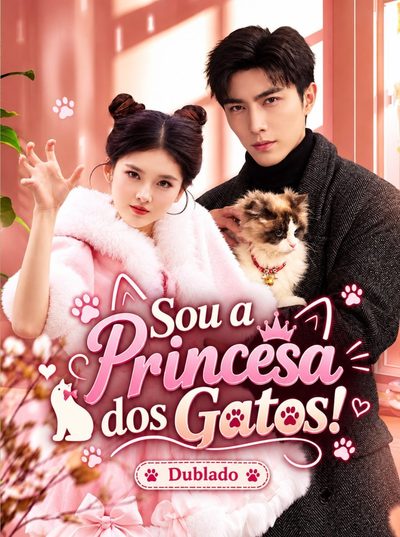 Capa da minissérie Sou a Princesa dos Gatos!