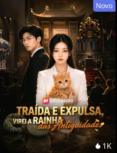 Capa da minissérie Traída e Expulsa, Virei a Rainha das Antiguidades