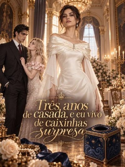 Capa da minissérie Três Anos de Casada, e Eu Vivo de Caixinhas Surpresa