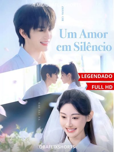 Capa da minissérie Um Amor em Silêncio