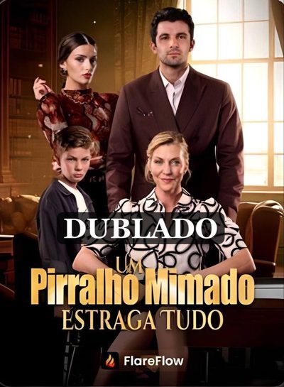 Capa da minissérie Um Pirralho Mimado Estraga Tudo Dublado
