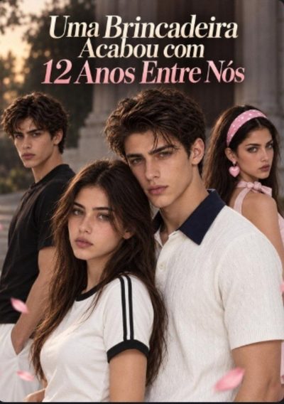 Capa da minissérie Uma Brincadeira Acabou com 12 Anos Entre Nós
