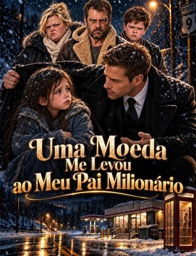 Capa da minissérie Uma Moeda Me Levou ao Meu Pai Milionário -