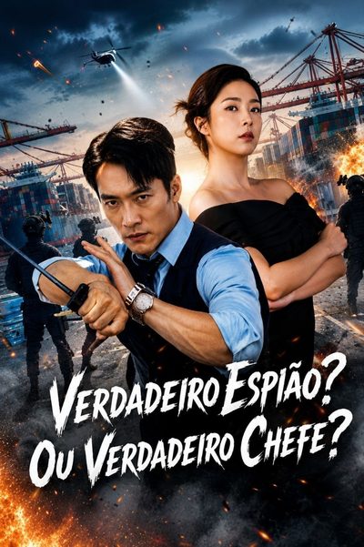 Capa da minissérie Verdadeiro Espião? Ou Verdadeiro Chefe?