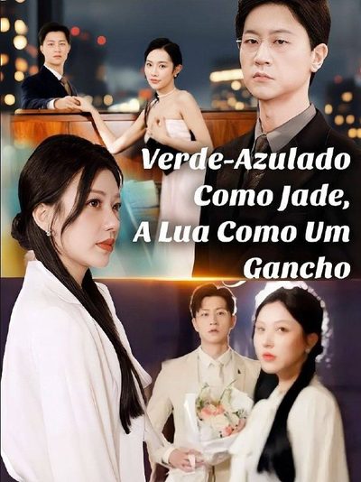 Capa da minissérie Verde-azulado Como Jade, a Lua Como um Gancho