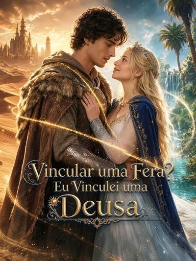 Capa da minissérie Vincular uma Fera? Eu Vinculei uma Deusa -