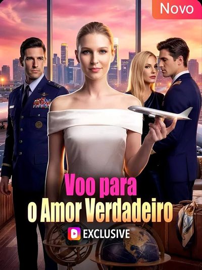 Capa da minissérie Voo para o Amor Verdadeiro ✅ Corrigido